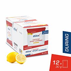 Etixx Caffeine Sport Gummies Citrussmaak 30g 12 Zakjes