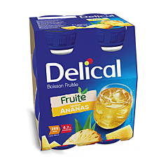 Delical Fruitdrink Ananas 4x200ml