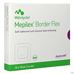 Mepilex Border Flex Verb 10x10cm 5 595300