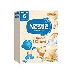 Nestlé Baby Cereals 5 Graansoorten 250g