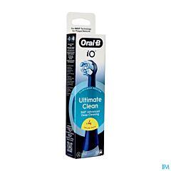 Oral-B iO Ultimate Clean Black – 4 opzetborstels