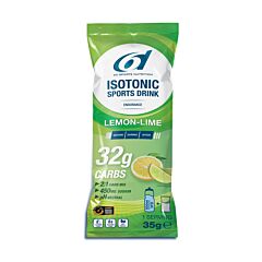 6D Sports Nutrition Isotonic Sports Drink Lemon-Lime Zakjes 14x35g