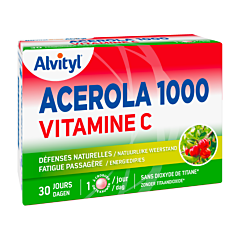 Alvityl Acerola 1000 Vitamine C 30 Kauwtabletten