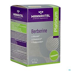 MannaVital Berberine Platinum - 60 Capsules