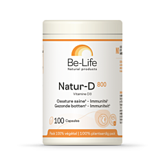 Be-Life Natur-D 800 - 100 Capsules