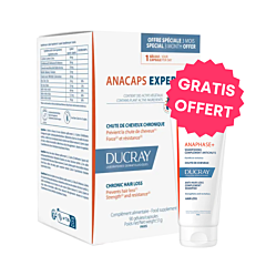 Ducray Anacaps Expert 90 Capsules + GRATIS Anaphase+ Shampoo 100ml