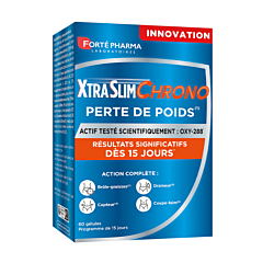 Forté Pharma Xtraslim Chrono - 60 Capsules