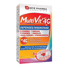 Forté Pharma Multivit' 4G Weerstand 30 Tabletten
