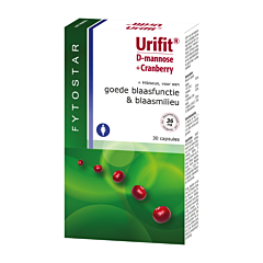 Fytostar Urifit D-mannose + Cranberry 30 Capsules
