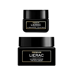 Lierac Premium Geschenkset La Crème Soyeuse 50ml + La Crème Regard 20ml
