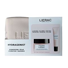 Lierac Hydragenist Koffer Stralende Hydratatie Gel-Crème - 50ml + Ogen - 15ml