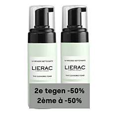 Lierac Duo Reinigende Mousse Promo 2e -50% - 2x150ml