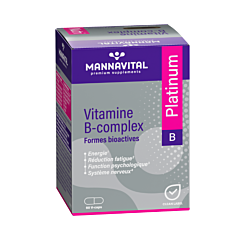 MannaVital Vitamine B-Complex Platinum - 60 V-Capsules
