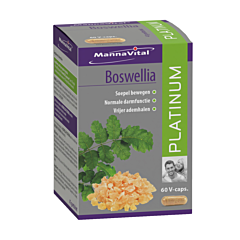 MannaVital Boswellia Platinum - 60 Capsules