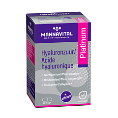 MannaVital Hyaluronzuur Platinum - 60 Capsules