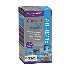 MannaVital Omega-3 Visolie - 60 Softgels