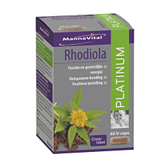 MannaVital Rhodiola Platinum - 60 Capsules