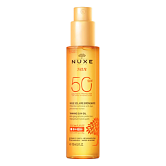 Nuxe Sun Bruiningsolie Gelaat/Lichaam SPF50 - 150ml