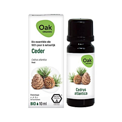Oak Organic Essentiële Olie Ceder - 10ml