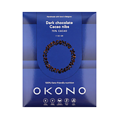 Okono Chocoladereep - Dark Chocolate Cacoa Nibs - 50g