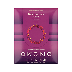 Okono Chocoladereep - Dark Chocolate Chilli - 50g