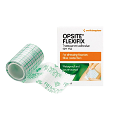 Opsite Flexifix Zelfklevende Transparante Film Op Rol - 5cmx 1m - 1 Stuk