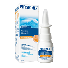 Physiomer Sinus Allergy Pocket Neusspray 20ml - Verstopte Neus & Allergie