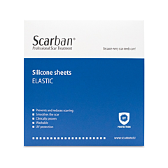 Scarban Elastic Dikke Siliconenpleister Littekens - 5x7,5cm - 1 Stuk