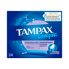 Tampax Compak Lites Tampons - 24 Stuks