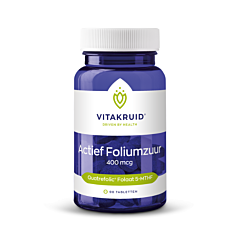 Vitakruid Actief Foliumzuur 400 mcg - 90 Tabletten
