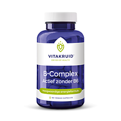 Vitakruid B-Complex Actief Zonder B6 - 90 Capsules