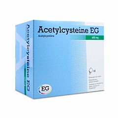 Acetylcysteine EG 600mg 60 Zakjes