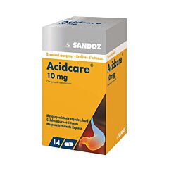 Acidcare Sandoz Omeprazol Maagsapresistente Capsules 14x10mg