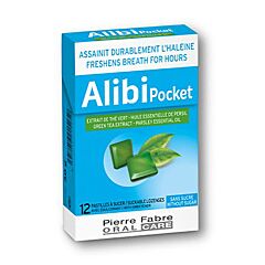 Alibi Pocket Frisse Adem 12 Zuigtabletten