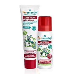 Puressentiel Anti-Beet Promopack Insectenwerende Spray Baby 60ml + Verzachtende Crème 30ml -30%