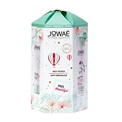 Jowaé Anti-Rimpel Geschenkkit Gladmakende Crème Tegen Rimpels 40ml + GRATIS Kalmerende Reinigingsmelk 200ml