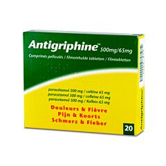 Antigriphine 20 Tabletten