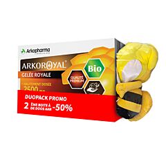 Arkoroyal Koninginnebrij 2500mg BIO Duopack 2x20 Ampullen Promo 2de -50%