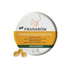 Pranarôm Aromaforce Keel Verzachtende Gommen Honing/ Citroen 45 Stuks
