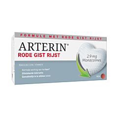 Arterin Rode Gist Rijst 2,9mg Monacolines - 180 Tabletten