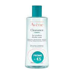 Avène Cleanance Micellair Water 400ml NF Promo -5€