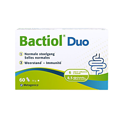 Bactiol Duo Normale Stoelgang/ Weerstand - 60 Capsules