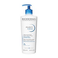 Bioderma Atoderm Ultra Voedende Crème - Normale/Droge/Gevoelige Huid - 500ml