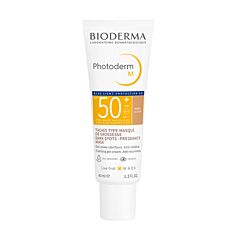 Bioderma Photoderm M SPF50+ Gel-Crème - Goudbruine Tint - 40ml