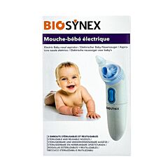 Biosynex Elektrische Neusreiniger Baby 1 Stuk + 3 Opzetstukken