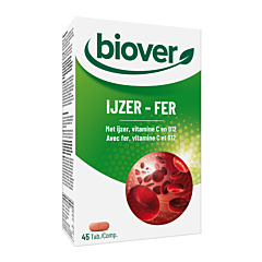 Biover Ijzer - 45 Tabletten