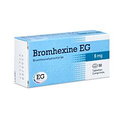 Bromhexine EG 8mg 50 Tabletten