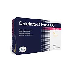 Calcium-D Forte EG 1000mg/800 I.E. Citroen 90 Kauwtabletten