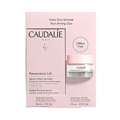 Caudalie Set Resveratrol-Lift Serum 30ml + GRATIS Kasjmiercrème 15ml