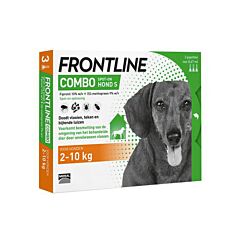 Frontline Combo Line Hond S 2-10kg Vlooien/Teken 3x0,67ml